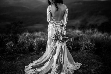Photo Elegant evening gown