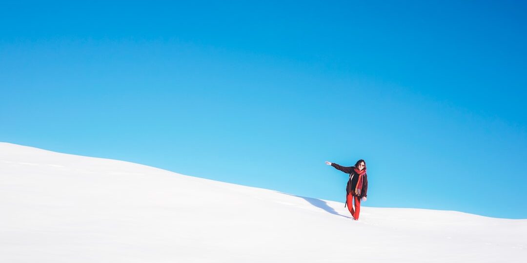 Photo red pants