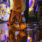 Photo orange pants