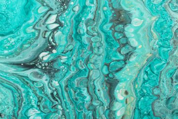 Photo turquoise color